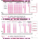 SSC OMR Sheet Fil Up PDF